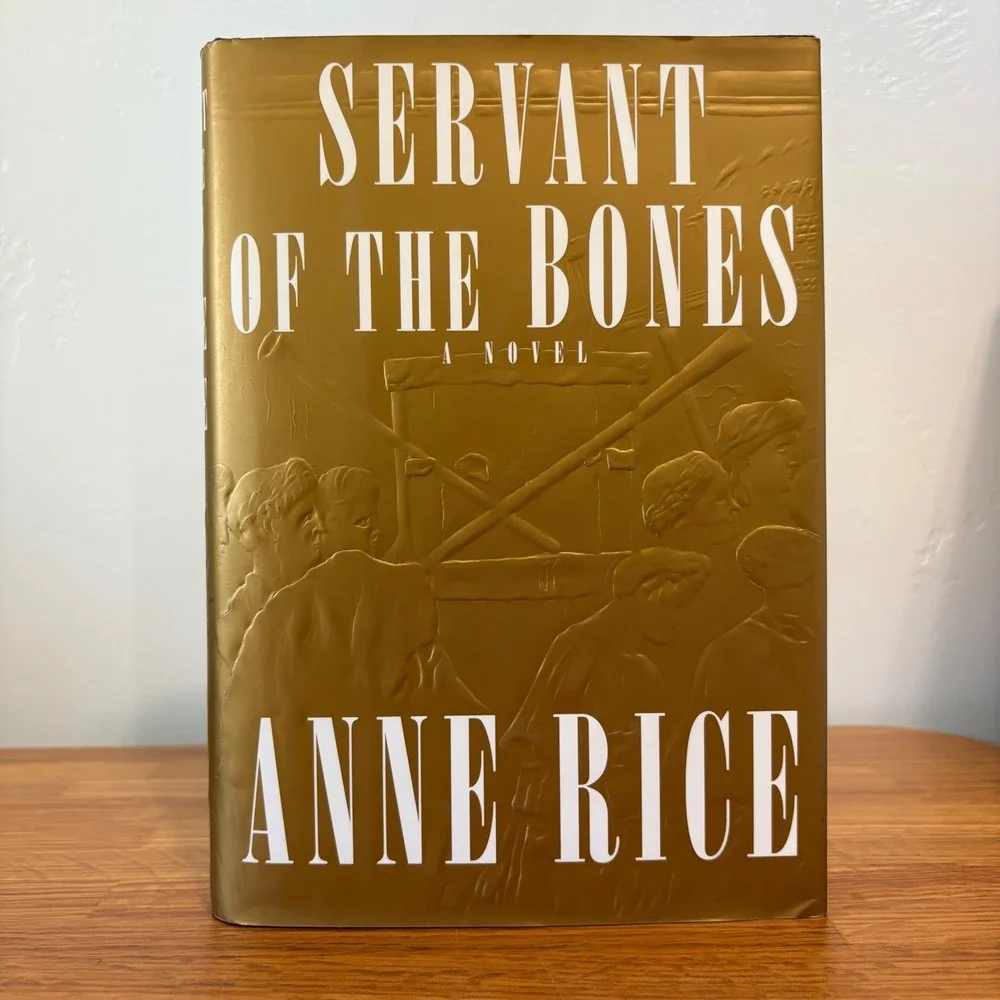 Anne Rice Servant of the Bones First Edition Hardcover Book‎ & Dustjacket 1996